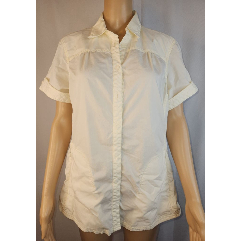 Eddie Bauer | Women's | Short Sleeve | Cream | XL